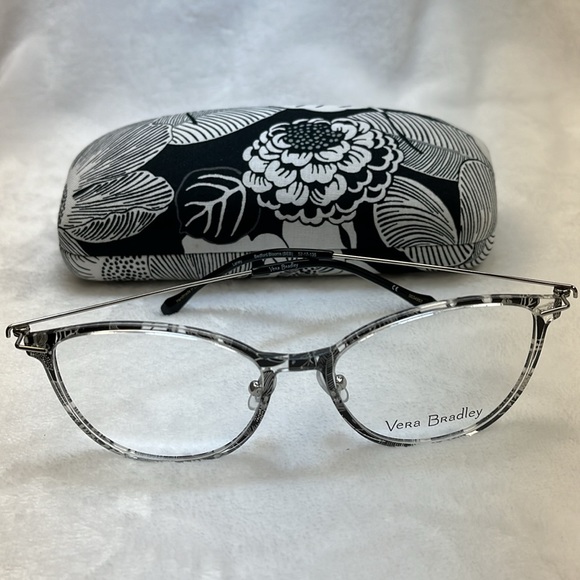 Vera Bradley Laney Bedford Blooms Frames/Glasses WITH Matching Case - Picture 6 of 8